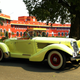 1935 Auburn, Boat Tail Speedster 851. A total of 147 Speedsters were made between 1935 and 1936, and Titus says this one was owned by a nobleman in Tamil Nadu and used as a wedding car. It was acquired by Titus from the automotive historian maharaj Manvendra Singh of Barwani.